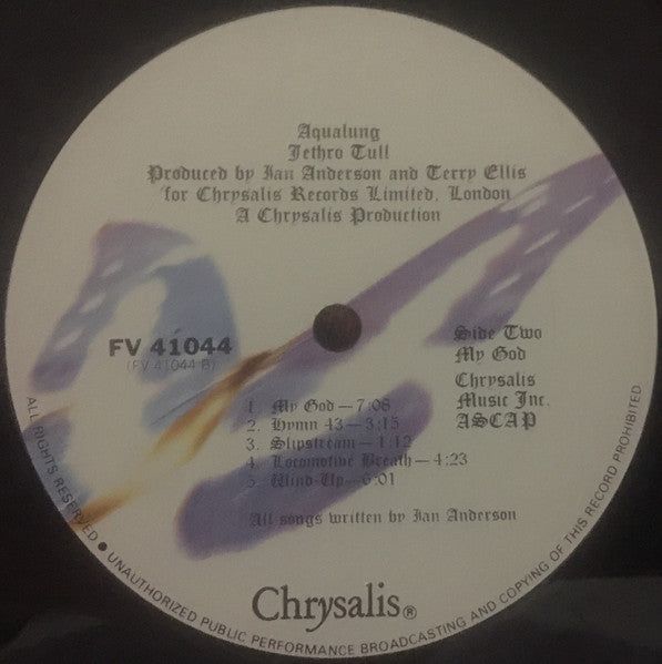 Jethro Tull : Aqualung (LP, Album, RE, Car)