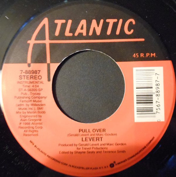 Levert : Pull Over (7")