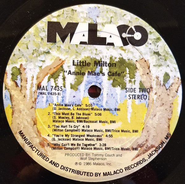 Little Milton : Annie Mae's Cafe (LP, Album)