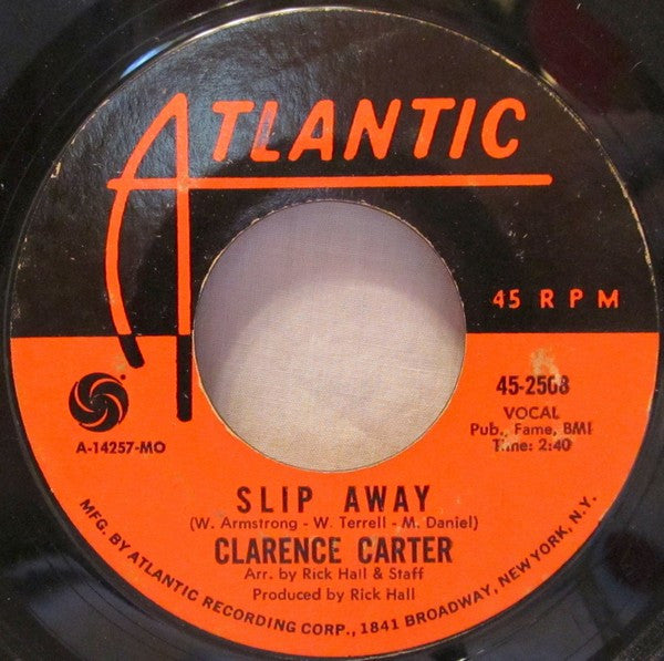 Clarence Carter : Slip Away / Funky Fever (7", Single, Styrene, MO )