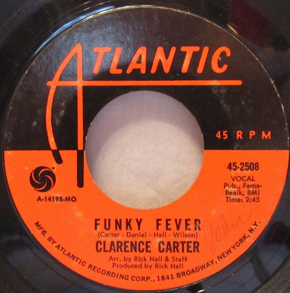 Clarence Carter : Slip Away / Funky Fever (7", Single, Styrene, MO )