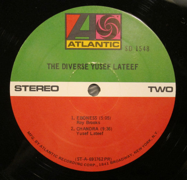 Yusef Lateef : The Diverse Yusef Lateef (LP, Album)
