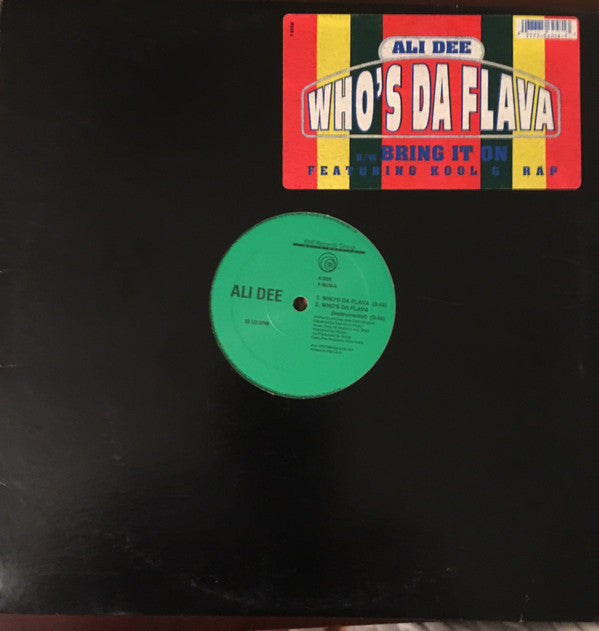 Ali Dee : Who's Da Flava (12")