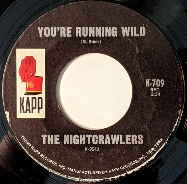 The Nightcrawlers : The Little Black Egg (7", Single, Styrene, Ter)