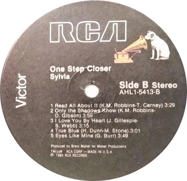 Sylvia (7) : One Step Closer (LP, Album)