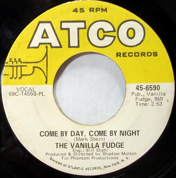 Vanilla Fudge : You Keep Me Hanging On / Come By Day, Come By Night (7", PL )