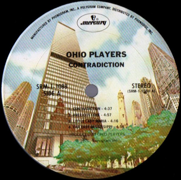 Ohio Players : Contradiction (LP, Album, Pit)