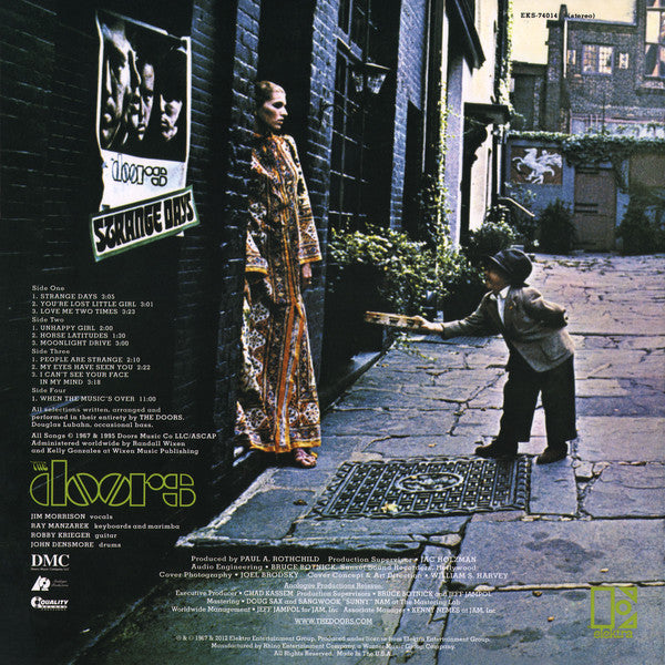The Doors : Strange Days (2x12", Album, RE, RM, 200)