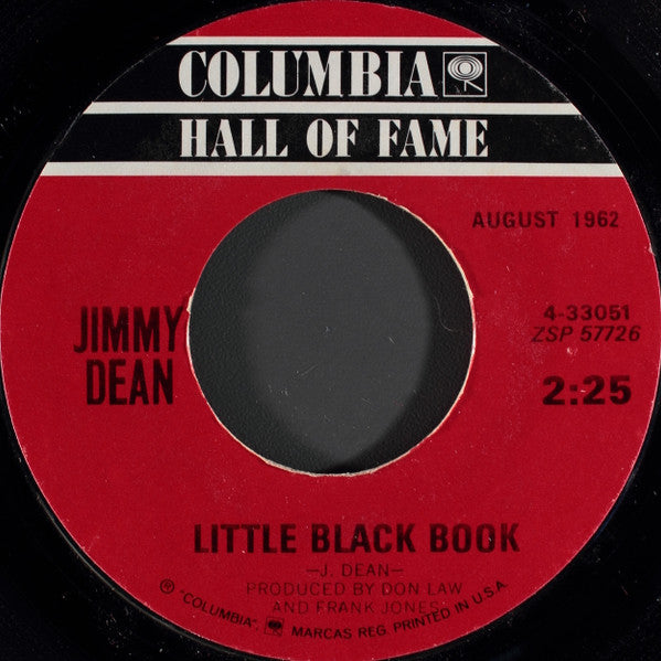 Jimmy Dean : Big Bad John / Little Black Book (7", RE)