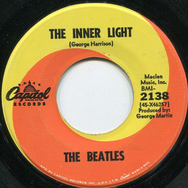 The Beatles : Lady Madonna (7", Single, Scr)