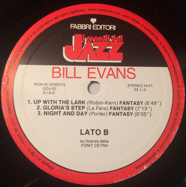 Bill Evans : Bill Evans (LP, Comp, RE)