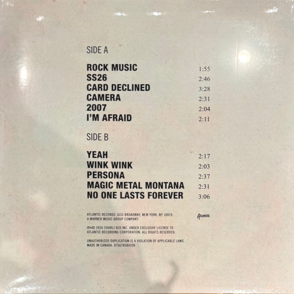 Charli XCX : Music, Fashion, Film (LP, Album, Yor)