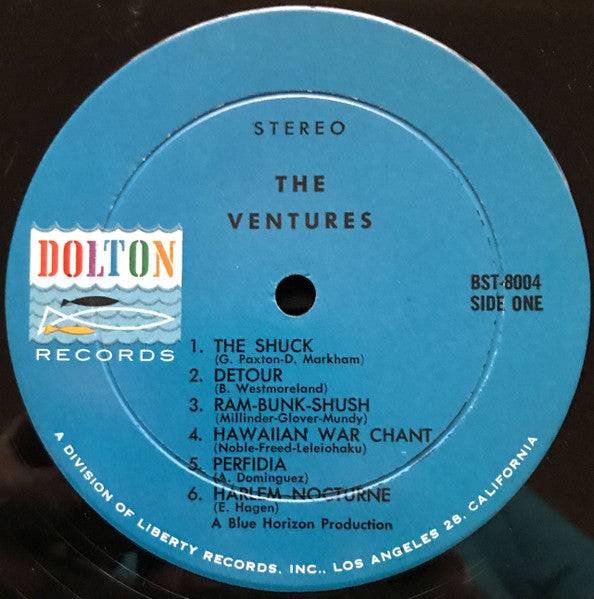 The Ventures : The Ventures (LP, Album, Ste)