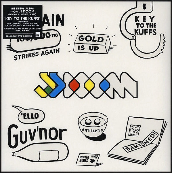 JJ DOOM : Key To The Kuffs (2xLP, Album)
