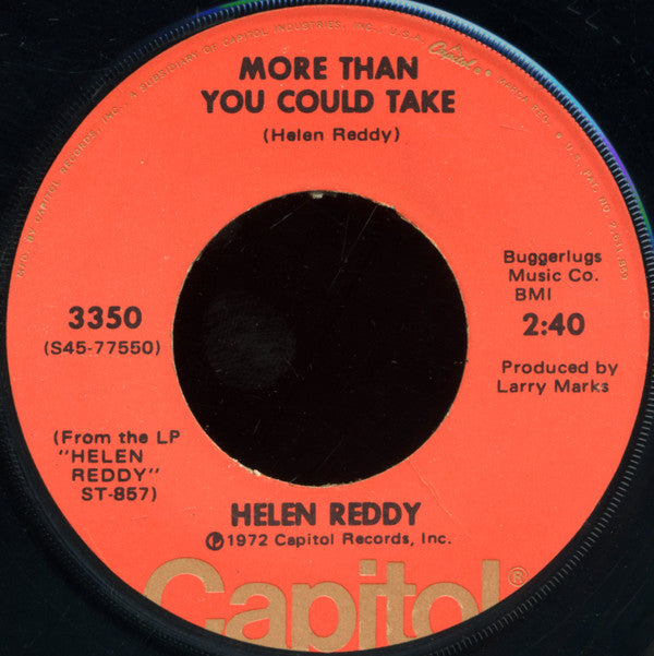 Helen Reddy : I Am Woman (7", Single, Win)