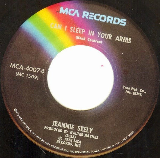 Jeannie Seely : Can I Sleep In Your Arms (7", Glo)