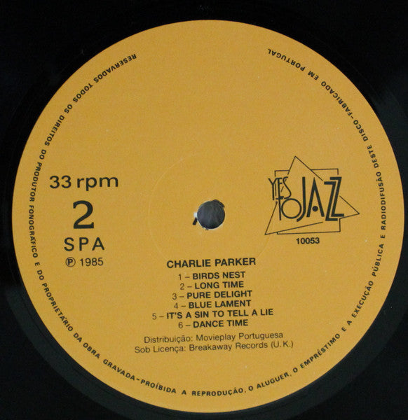 Charlie Parker : Bird Song (LP, Comp)