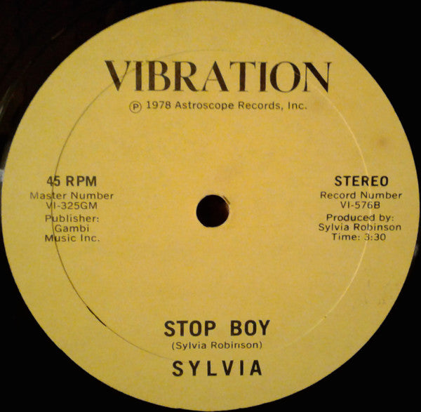 Sylvia* : Automatic Lover (12")