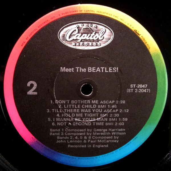The Beatles : Meet The Beatles! (LP, Album, RE)
