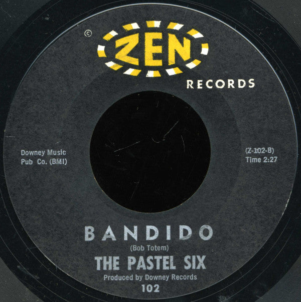 The Pastel Six : The Cinnamon Cinder (It's A Very Nice Dance) (7", Single)