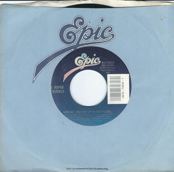 Joe Diffie : New Way (To Light Up An Old Flame) (7", Single, Styrene, Car)
