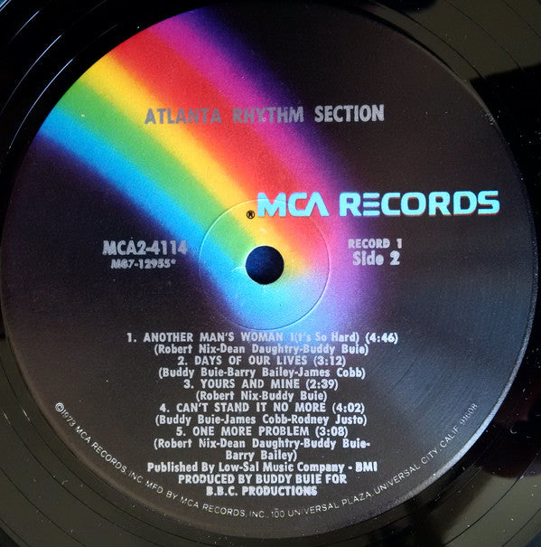 Atlanta Rhythm Section : Atlanta Rhythm Section (2xLP, Comp, Glo)