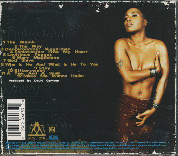 Me'Shell NdegéOcello : Peace Beyond Passion (CD, Album)