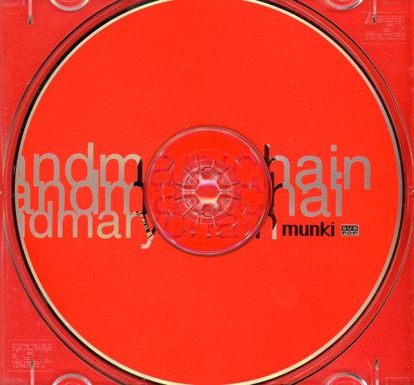 The Jesus And Mary Chain : Munki (CD, Album, Promo)