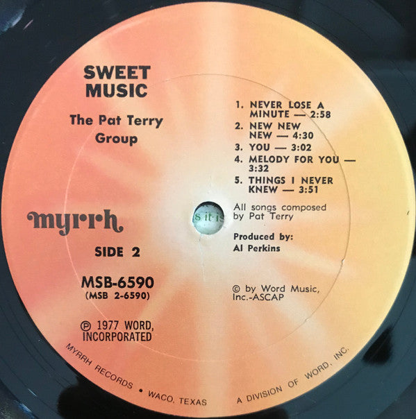 The Pat Terry Group : Sweet Music (LP, Album)