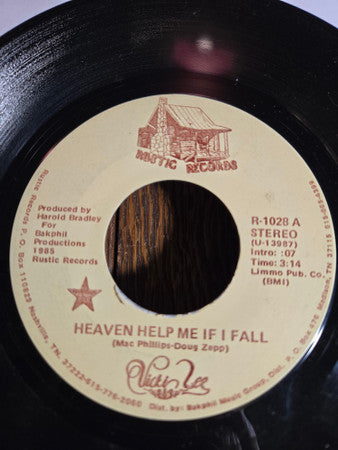 Vicki Lee (2) : Heaven Help Me If I Fall / Ring Side Seat (7", Single)