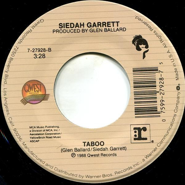 Siedah Garrett : K.I.S.S.I.N.G. (7", Single)