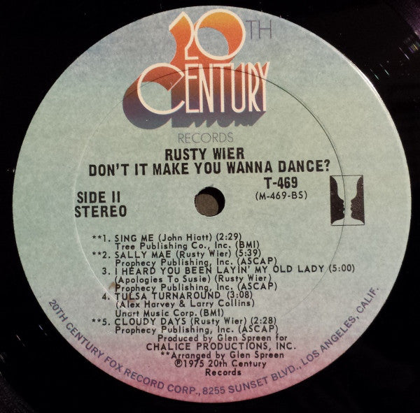 Rusty Wier : Don't It Make You Wanna Dance? (LP, Album)