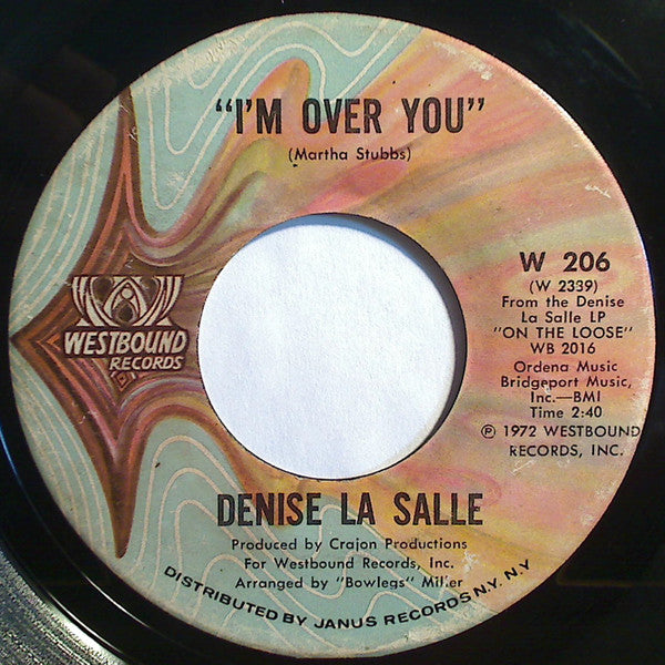 Denise LaSalle : A Man Size Job / I'm Over You (7")