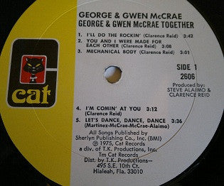 George* & Gwen McCrae : Together (LP, Album)