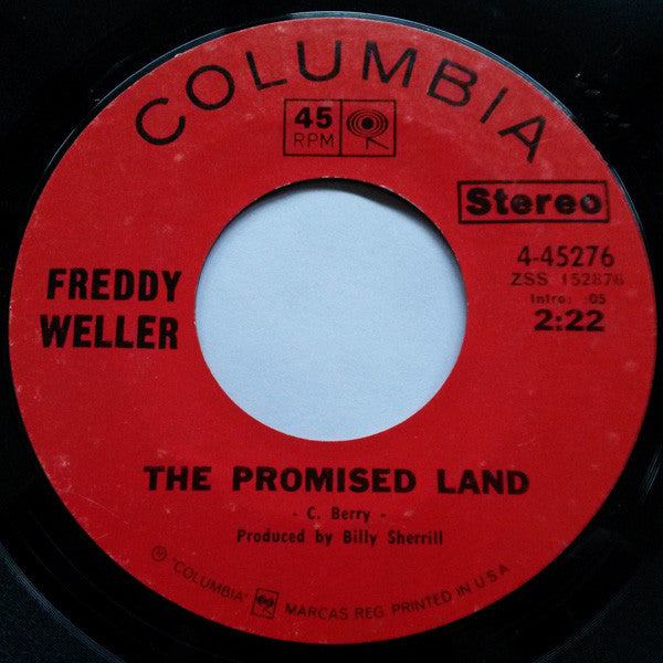 Freddy Weller : The Promised Land (7", Single, Styrene, Pit)