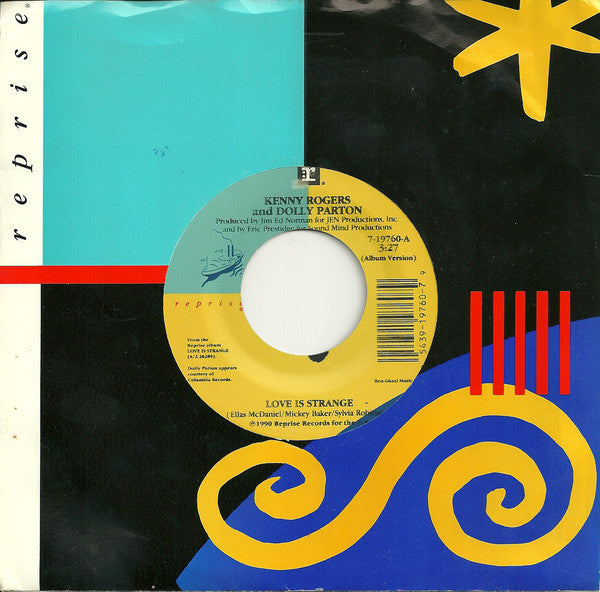 Kenny Rogers And Dolly Parton : Love Is Strange (7", Single, SRC)
