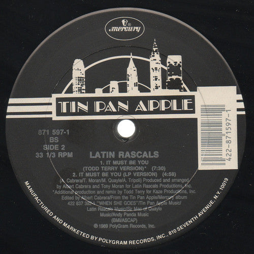 Latin Rascals* : It Must Be You (12", Single)