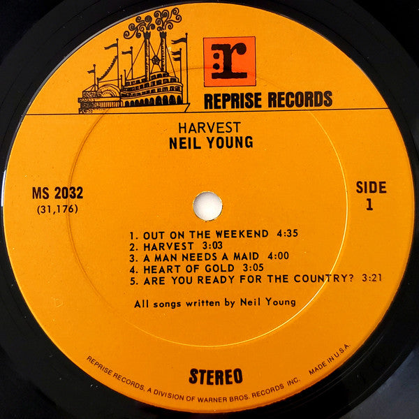Neil Young : Harvest (LP, Album, Pit)