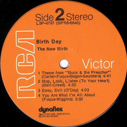 The New Birth* : Birth Day (LP, Album, Ind)