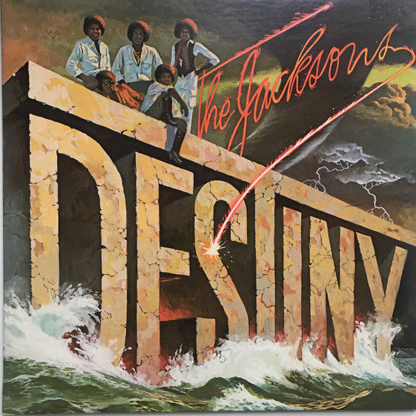 The Jacksons : Destiny (LP, Album, Promo)
