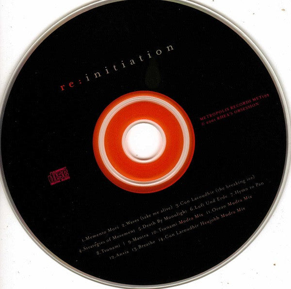 Rhea's Obsession : Re:Initiation (The Mudra Mixes) (CD, Album, RE)