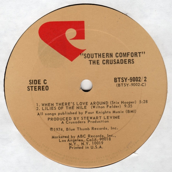 The Crusaders : Southern Comfort (2xLP, Album, Gat)