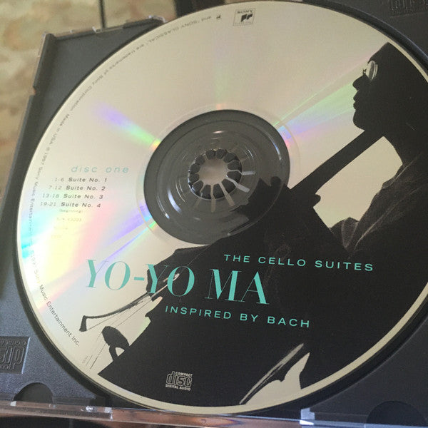 Yo-Yo Ma : The Cello Suites: Inspired By Bach (2xCD, Album, Club)