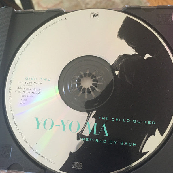 Yo-Yo Ma : The Cello Suites: Inspired By Bach (2xCD, Album, Club)