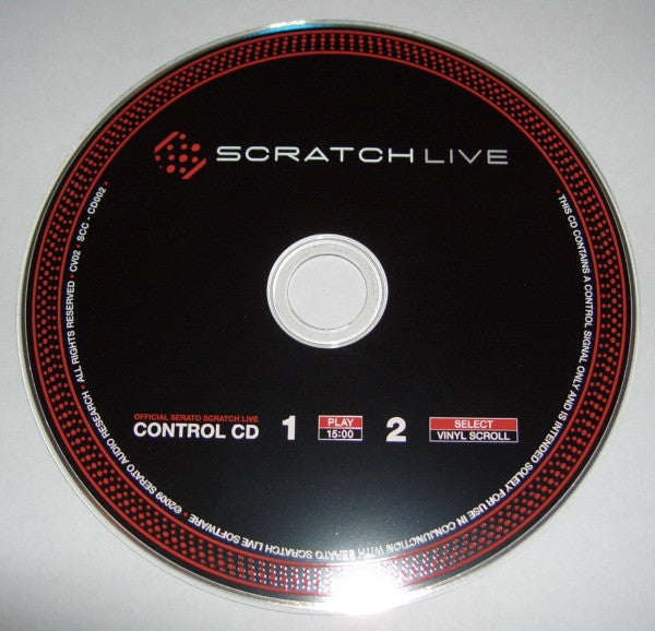 No Artist : Serato Scratch Live Control CD (2xCD)