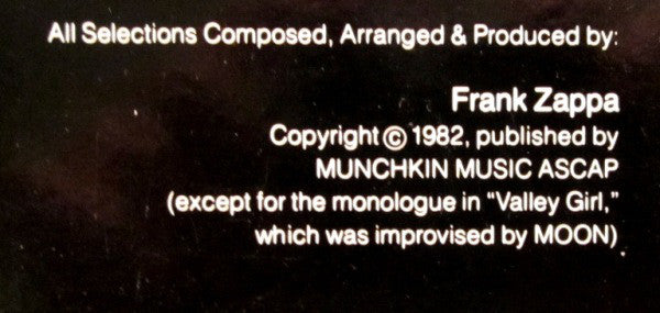 Frank Zappa : Ship Arriving Too Late To Save A Drowning Witch (LP, Album, Ter)