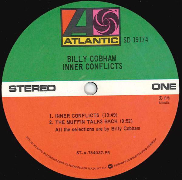 Billy Cobham : Inner Conflicts (LP, Album, PR )