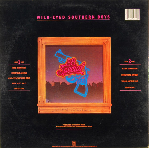 38 Special (2) : Wild-Eyed Southern Boys (LP, Album, x -)