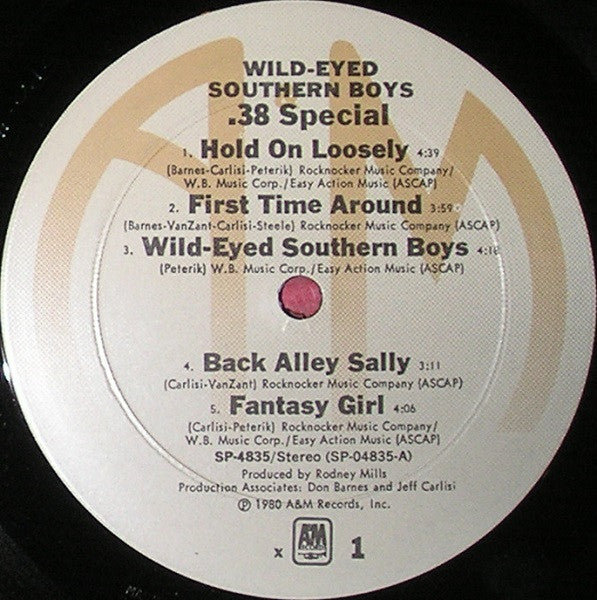38 Special (2) : Wild-Eyed Southern Boys (LP, Album, x -)