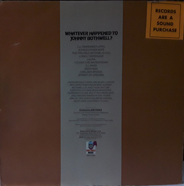 Johnny Bothwell : Whatever Happened To Johnny Bothwell? (LP, Album, Comp, Mono, RM)